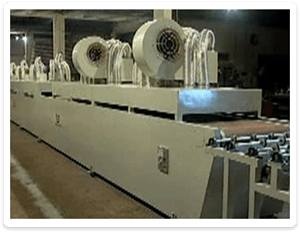 Module Cooling Section with Air Blowers Module Cooling Section with Air Blowers