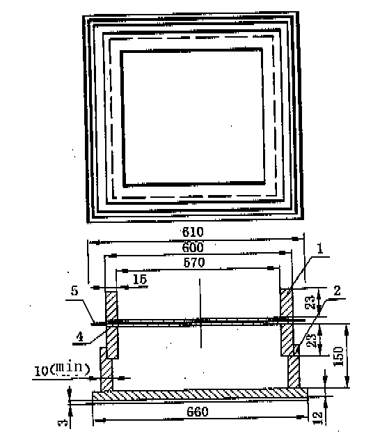Impact Resistant Test Of Fire Proof Glass