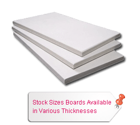 Stock Sizes Boards Available in Various Thicknesses