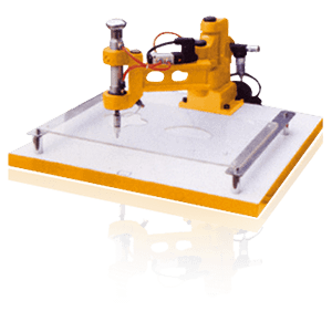 Shape Glass Pneumatic Template Cutting Device