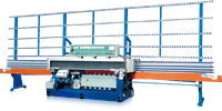 Spindles G-VME-10A Is a Bugdet Vertical Glass Mitering & Edging Machine