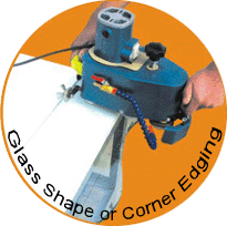 Glass Shape or Corner Edging