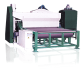 SBM-H-C Horizontal Glass Sandblasting Machines Operated Free of Air Compressor 