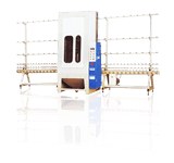 SBM-V Vertical Glass Sandblasting Machines Operated Both Automatically & Manually