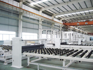 Inlet Conveyor of Film Application Machine for Glass Or Mirror Loading