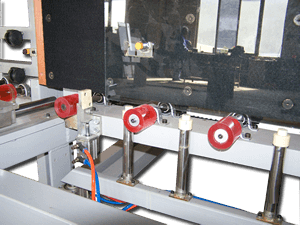Vertical Glass Washer Inlet Conveyor