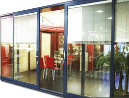 Interior Blind of Glass Partition Protects Privacy at Shops Resturant whenever Necessary Interior Blind of Glass Partition Protects Privacy at Shops Resturant whenever Necessary