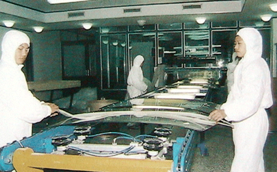 Windshield or Curve Laminated Glass PVB Assembly Line Windshield or Curve Laminated Glass PVB Assembly Line