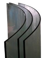 Single Curvature Bend Glass Single Curvature Bend Glass