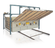 Sliding Glass Bending Oven with One Tiltable Top Annealing Station Sliding Glass Bending Oven with One Tiltable Top Annealing Station