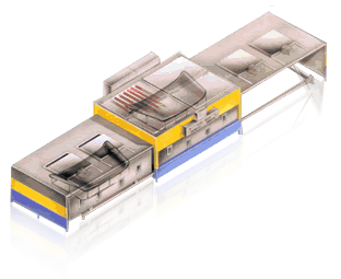 GBO-A Single Heating Station Glass Bending Furnace