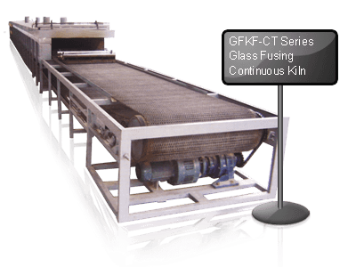 GFKF-CT Series Glass Fusing Continuous Kiln GFKF-CT Series Glass Fusing Continuous Kiln