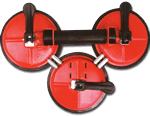 CL-HS-H-4 Large Triple Suction Cups with Level Action CL-HS-H-4 Large Triple Suction Cups with Level Action