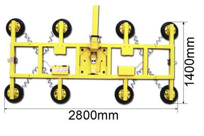 CL-V-MC-2 Vacuum Lifting Device Loaded Up to 800kg