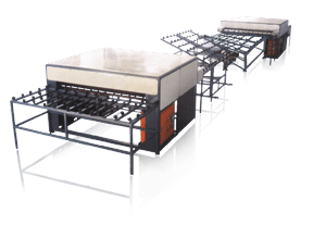 Combo Horizontal Glass Insulating Line For Aluminium & Rubber Spacers Combo Horizontal Glass Insulating Line For Aluminium & Rubber Spacers