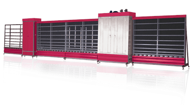 Vertical Glass Insulating Line With Washing, Assembly & Rollers Press Vertical Glass Insulating Line With Washing, Assembly & Rollers Press