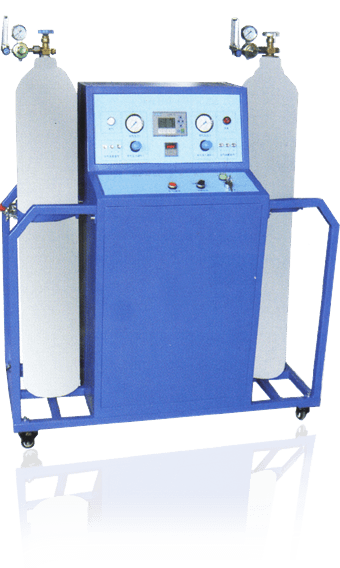 Cabinet Gas Filling Machine Fill 6 Insulated Glass At One Time Cabinet Gas Filling Machine Fill 6 Insulated Glass At One Time
