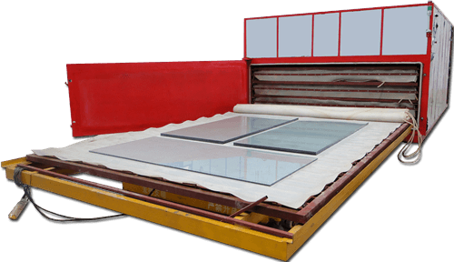 Truly Autoclave Free PVB Laminated Glass Production Oven