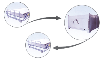 Schematic of Two-Storeys EVA Vacuum & Laminating Oven with Trolley Schematic of Two-Storeys EVA Vacuum & Laminating Oven with Trolley
