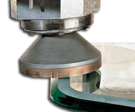 Optional Glass Beveling of CNC Glass Working Center