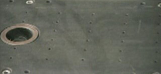 Air Holes Creat Air Floating Cushion Generated by Air Blower Beneath Printing Bed Air Holes Creat Air Floating Cushion Generated by Air Blower Beneath Printing Bed