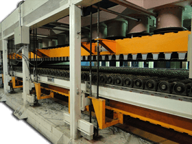 High Efficient Glass Quenching Section