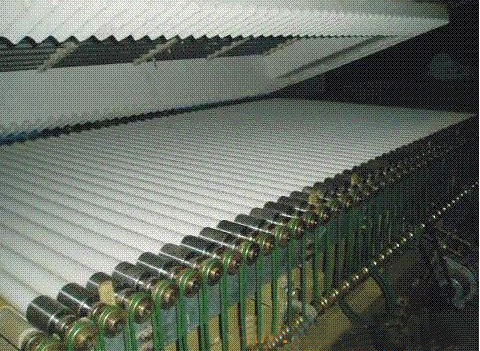Rollers Hearth Furnace Designed with Glass Traveling on Top Quality Ceramic Fuse Silica Rollers during Heating