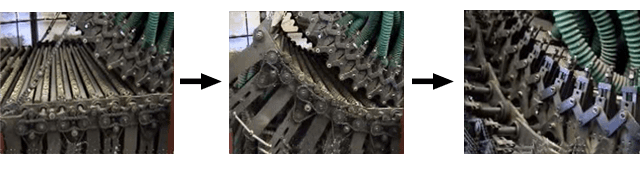 Lower Part of Bending Section Lifted up & Curve Glass into required Radius of Curvature Lower Part of Bending Section Lifted up & Curve Glass into required Radius of Curvature