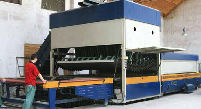 GTF-(TB)-(xxxx+xx)-1 Horizontal Glass Flat & Transverse Bending & Tempering Furnace for Large Bend Glass