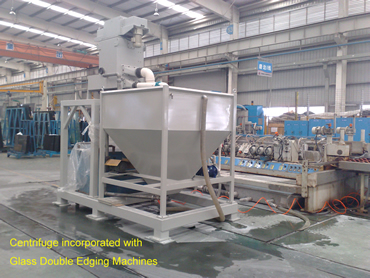 Centrifuge Incorporated With Glass Double Edging Machines